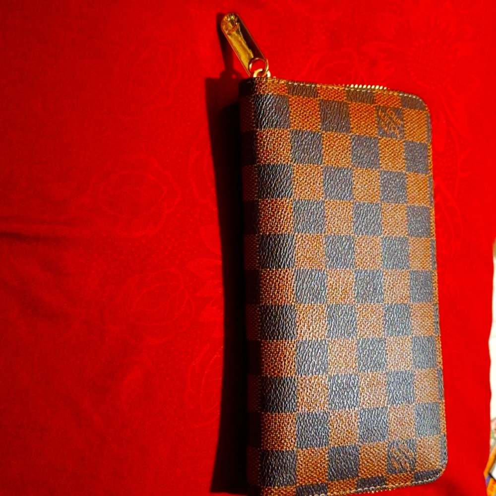 Louis Vuitton brown wallet